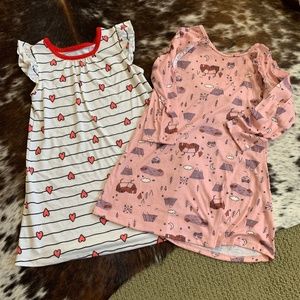 4T DIP Girls nightgowns